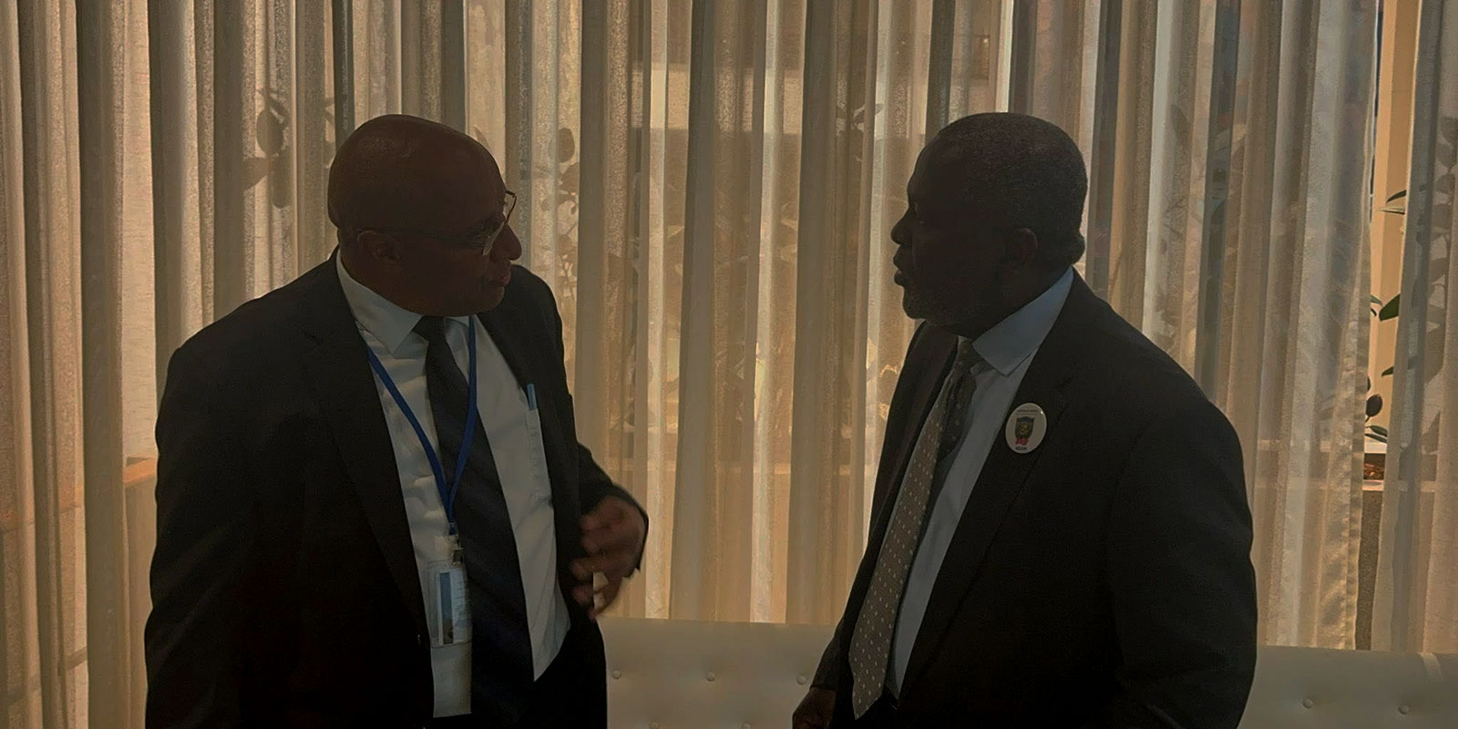 Amb. Tesfaye Wishes Liberia Well in UNSC Bid