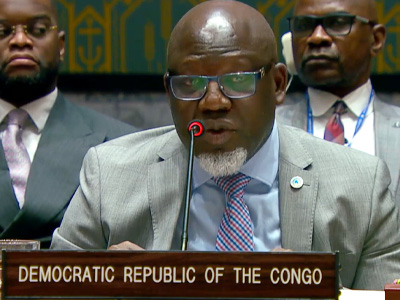 H.E. Amb. Zenon Mukongo Ngay, Permanent Representative of the Democratic Republic of the Congo to the United Nations